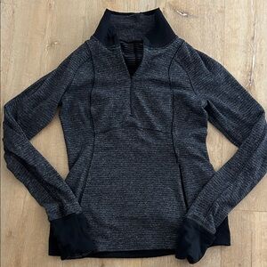 Lululemon Gray 1/2-Zip Pullover
